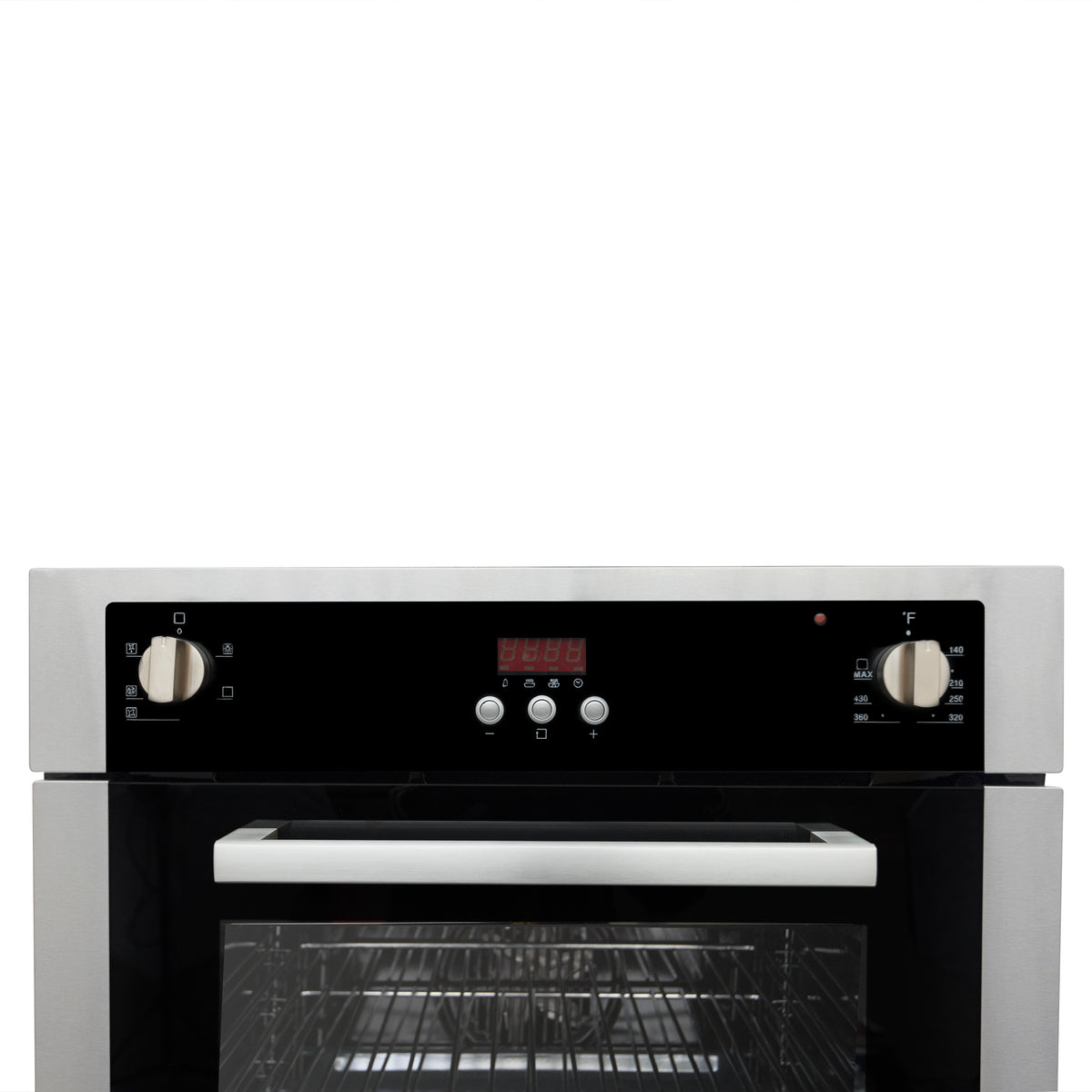 Cosmo 24 Single Wall Oven w/10 Functions Self-Cleaning in Stainless Steel  C51EIX (24)