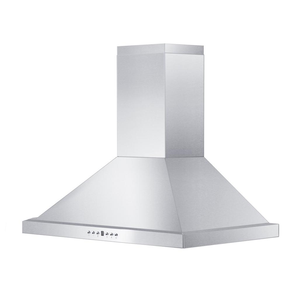 Wall Mount Range Hood In Stainless Steel KB 24 ZLINE 24 In America   Brushed 430 Stainless Steel Zline Kitchen And Bath Wall Mount Range Hoods Kb 24 64 1000 1200x1200 